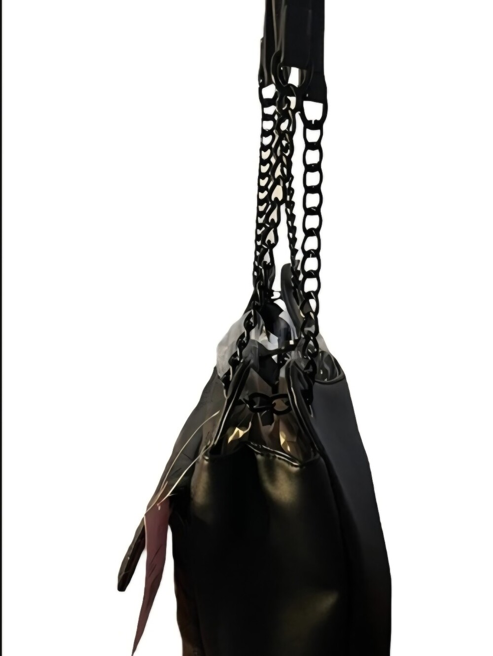 Betsey Johnson Black Star Pattern Purse NWT, Xotalia - Picture 4 of 16